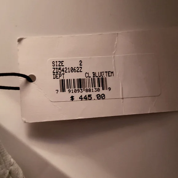 Nwt, Cinq a sept mint green bow detail fit and flare dress. - Picture 4 of 8